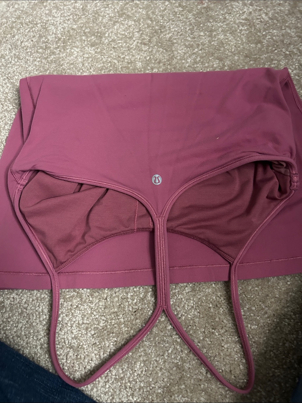 lululemon athletica Rosewood Pink Strappy Camisole - Picture 2 of 3